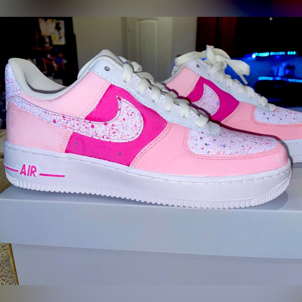 Brand new Nike AF1 shoes custom painted